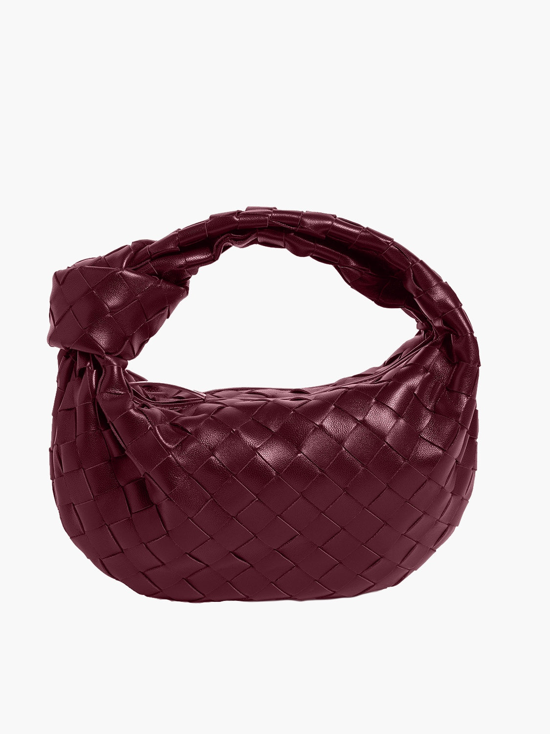 Bolsa mini tecida feminina artesanal com design tradicional