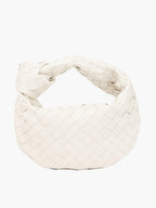 Bolsa mini tecida feminina artesanal com design tradicional