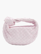 Bolsa mini tecida feminina artesanal com design tradicional