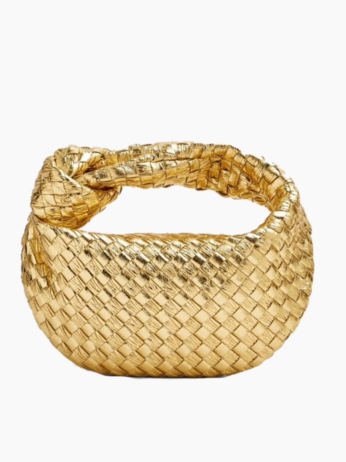 Bolsa mini tecida feminina artesanal com design tradicional