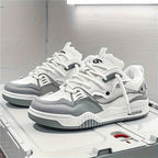 Chunky sneakers homem sola grossa design desportivo urbano casual