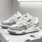 Chunky sneakers homem sola grossa design desportivo urbano casual