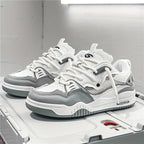Chunky sneakers homem sola grossa design desportivo urbano casual