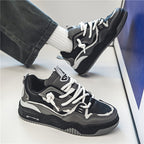 Chunky sneakers homem sola grossa design desportivo urbano casual