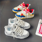 Chunky sneakers homem sola grossa design desportivo urbano casual
