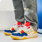 Chunky sneakers homem sola grossa design desportivo urbano casual