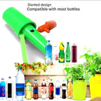 Picos de rega automática pack 12 unidades com fluxo ajustável para plantas em vaso
