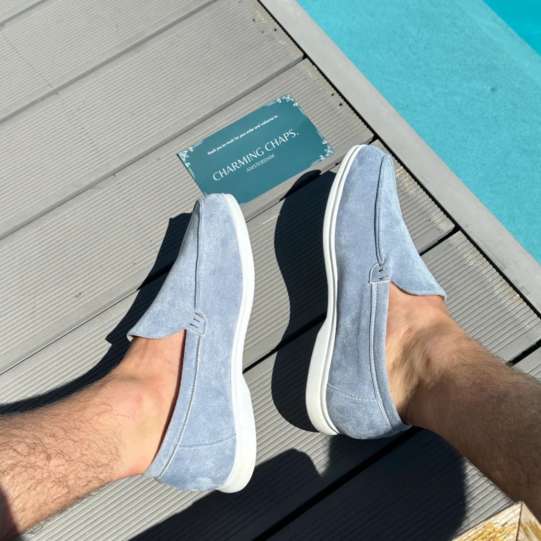 Mocassins masculinos clássicos confortáveis slip-on em várias cores