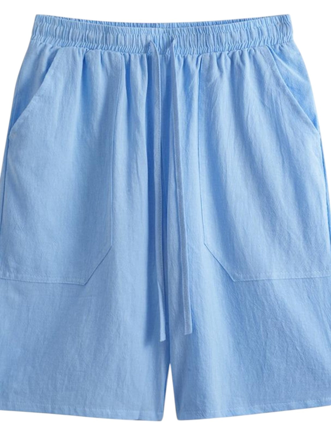 Calções homem casual confortáveis com cordão ajustável em várias cores