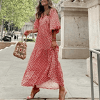 Vestido feminino edição limitada primavera verão leve e elegante