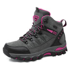 Sapatos de segurança femininos impermeáveis antiderrapantes biqueira reforçada