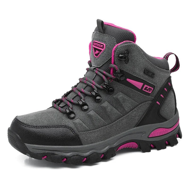 Sapatos de segurança femininos impermeáveis antiderrapantes biqueira reforçada