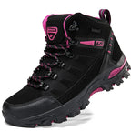 Sapatos de segurança femininos impermeáveis antiderrapantes biqueira reforçada
