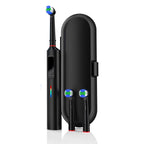 Escova de dentes elétrica 360° com remoção de placa, sensor de pressão e bateria de 70 dias